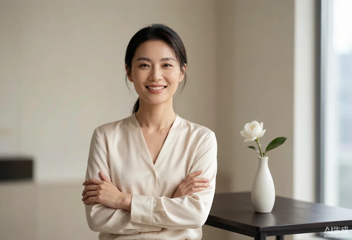 兰小集品牌理念视觉，东方植物学美学护肤场景